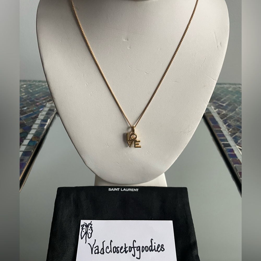 Saint Laurent Love Necklace